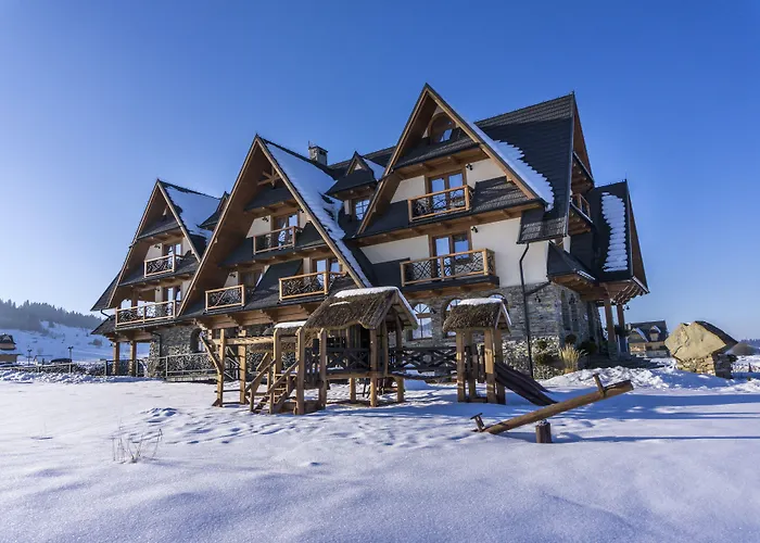 Silverton -sauna,jacuzzi,mini siłownia,bar sezonowy, przyjazny rodzinom Białka Tatrzańska